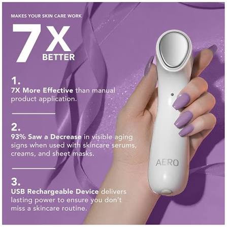دستگاه پیشرفته جذب محصولات پوستی و جوانساز Spa skincare AERO